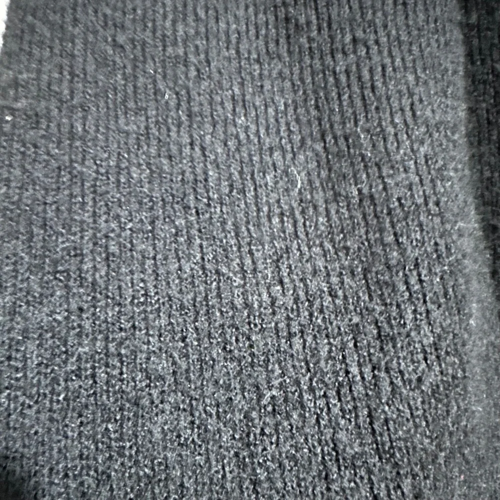 Express Black Knit Jogger Pants Cozy Textured Lounge Wear Size S‎